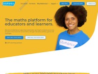 Desktop screenshot for mathletics.com