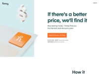 Desktop screenshot for joinhoney.com