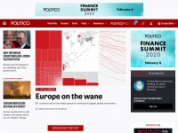 Desktop screenshot for politico.eu