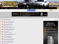 Desktop screenshot for duramaxforum.com