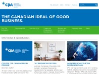 Desktop screenshot for cpacanada.ca