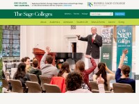 Desktop screenshot for sage.edu