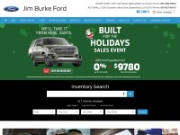 Desktop screenshot for burkeauto.com