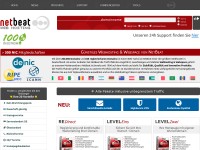 Desktop screenshot for netbeat.de