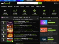 Desktop screenshot for slotcatalog.com
