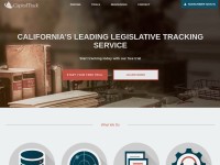 Desktop screenshot for capitoltrack.com