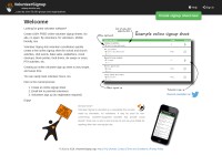 Desktop screenshot for volunteersignup.org
