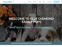 Desktop screenshot for bluediamondfamilypups.com