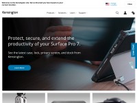 Desktop screenshot for kensington.com