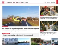 Desktop screenshot for tv2east.dk