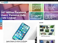 Desktop screenshot for techshout.com