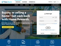 Desktop screenshot for tiaabank.com