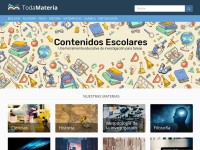Desktop screenshot for todamateria.com