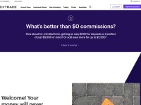 Desktop screenshot for etrade.com