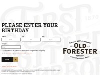 Desktop screenshot for oldforester.com