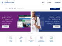 Desktop screenshot for web.com