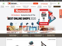 Desktop screenshot for dkhardware.com