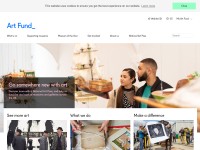 Desktop screenshot for artfund.org