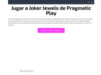 Desktop screenshot for jugarjokerjewels.ar