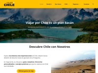 Desktop screenshot for viajarxchile.cl