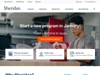 Desktop screenshot for sheridancollege.ca