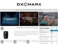 Desktop screenshot for dxomark.com