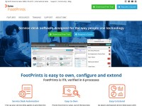 Desktop screenshot for footprintsservicedesk.com