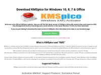 Desktop screenshot for kmspico.to