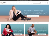 Desktop screenshot for aetrex.com