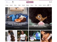 Desktop screenshot for aufeminin.com