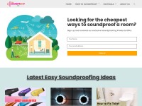 Desktop screenshot for easysoundproof.com