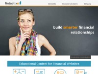 Desktop screenshot for fintactix.com