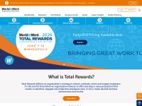 Desktop screenshot for worldatwork.org