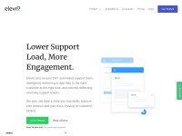 Desktop screenshot for elev.io
