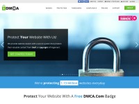 Desktop screenshot for dmca.com