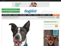 Desktop screenshot for dogster.com