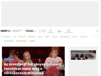 Desktop screenshot for kemma.hu