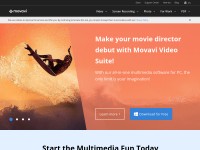 Desktop screenshot for movavi.com