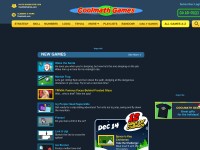 Desktop screenshot for coolmathgames.com