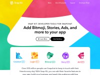 Desktop screenshot for snapkit.com