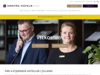 Desktop screenshot for montrahotels.dk