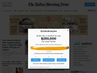 Desktop screenshot for dallasnews.com