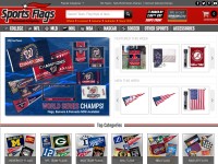 Desktop screenshot for sportsflagsandpennants.com