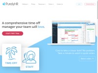 Desktop screenshot for timeoffmanager.com
