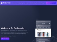 Desktop screenshot for techeasify.com