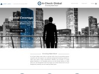 Desktop screenshot for acheckglobal.com