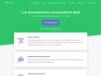 Desktop screenshot for cvmaker.fi