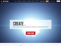 Desktop screenshot for emaze.com