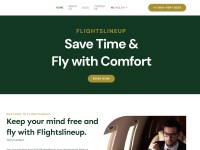Screenshot of flightslineup.com