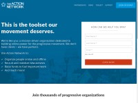 Desktop screenshot for actionnetwork.org